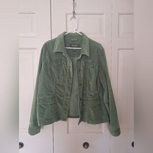 Eddie Bauer Green Jacket, Sz XL